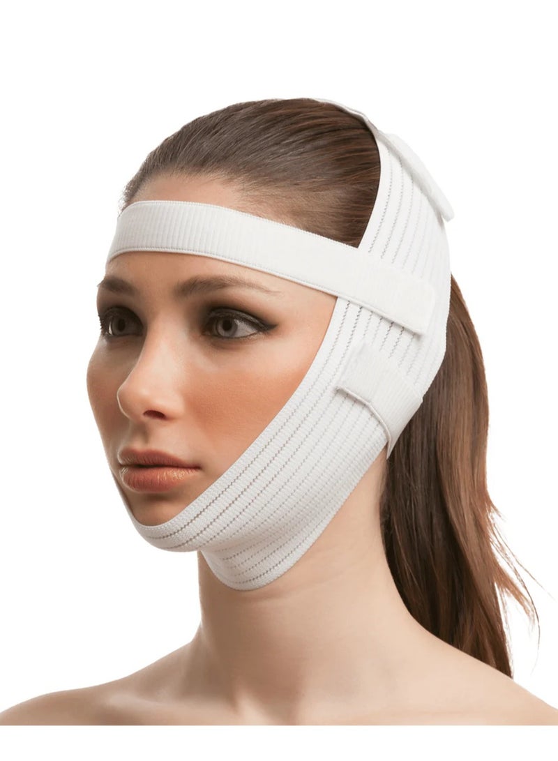 ISAVELA USA Medical Post Surgery Chin Strap Compression Garment (FA05) - Image 1