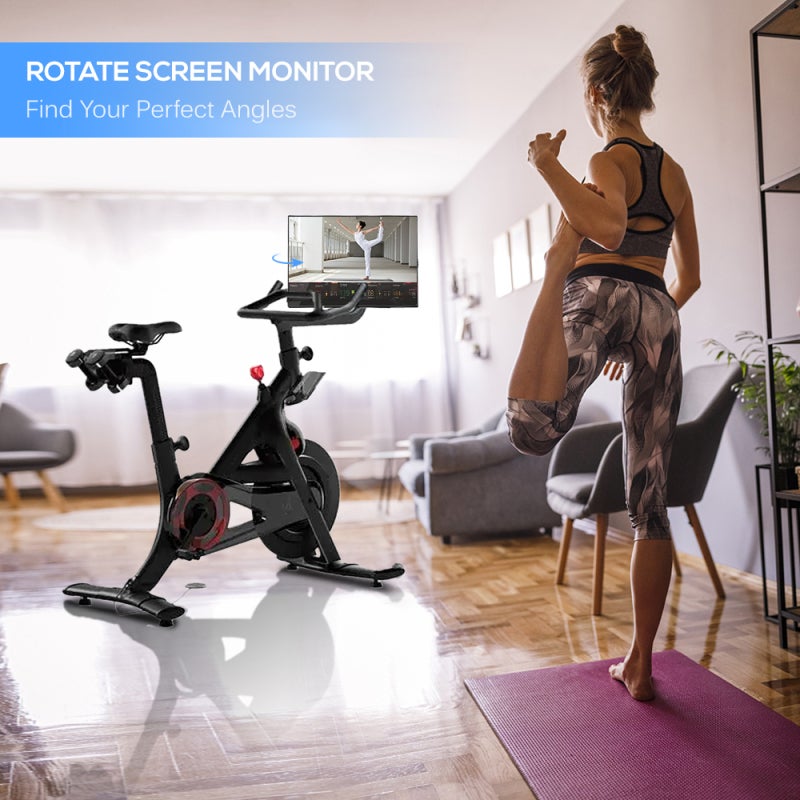 Peloton Screen Adjuster: Black Aluminum 360° Swivel Arm - Sturdy Durable Anodized Coating for Peloton Bike Viewing Angle Adjustment - Image 3