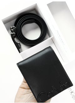 CALVIN KLEIN JEANS PLUS Calvin Klein Wallet-Belt Set For Men  - Image 5