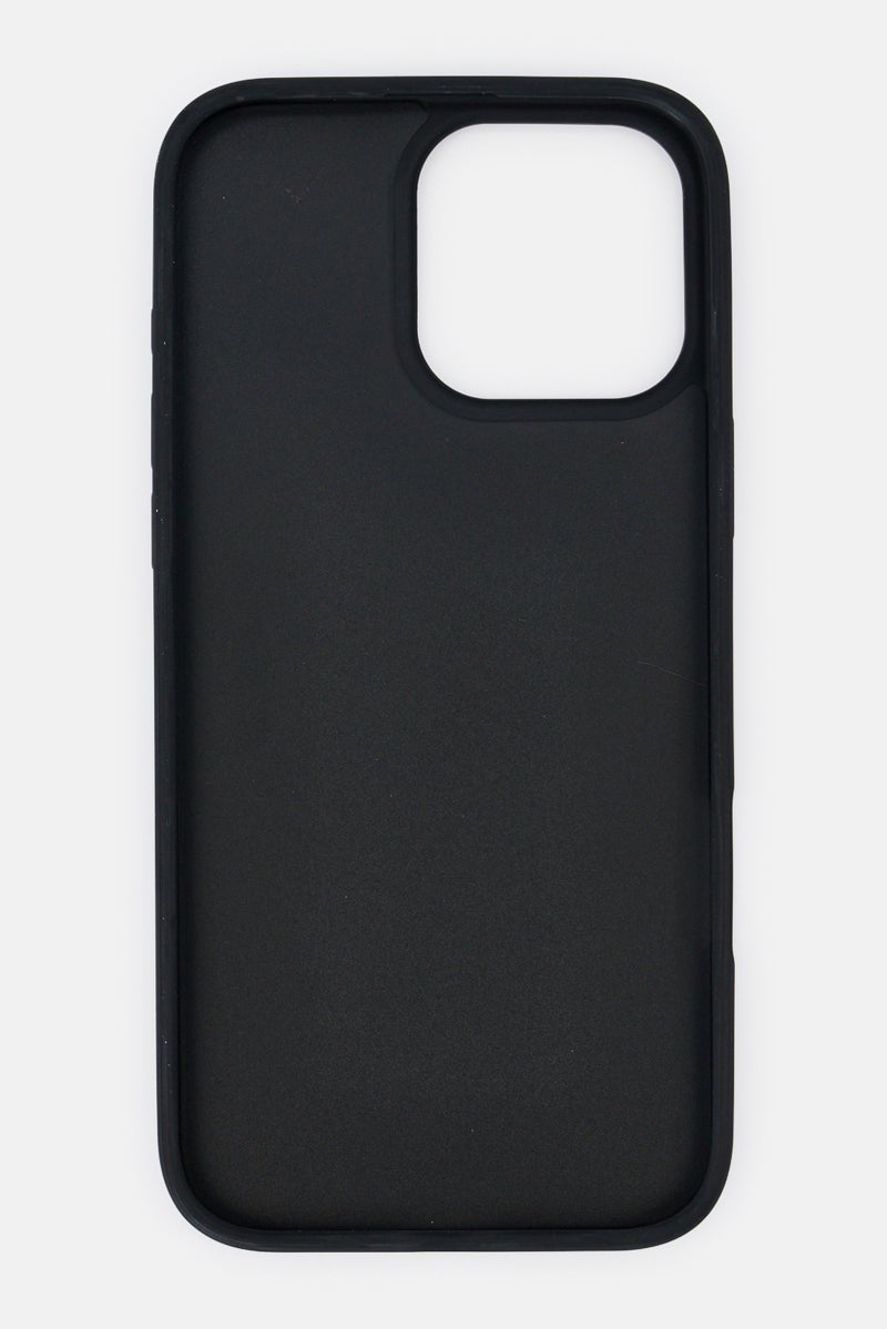 GUESS iPhone 16 Pro Max Brand Logo Protective Case, Black - Image 3