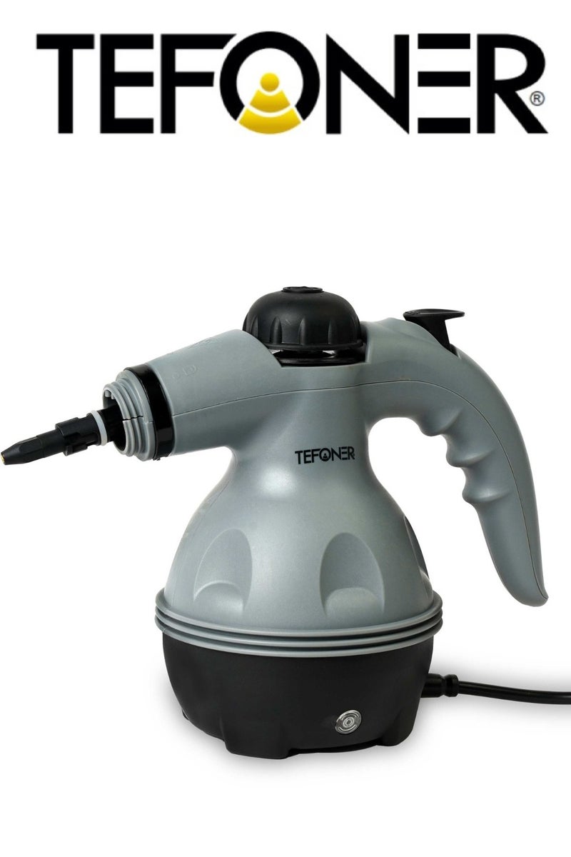 تيفونر جهاز تنظيف بالبخار بقوة 1200 واط. جهاز البخار للتنظيف متعدد الاستخدامات سوى في تنظيف المنزل او السيارة وغيرها. جهاز بخار لتنظيف بسعة كبيرة 350 مللي.  منظف بخار قوية بتنظيف عميق. مكنسة بخار من تيفونر - Image 2