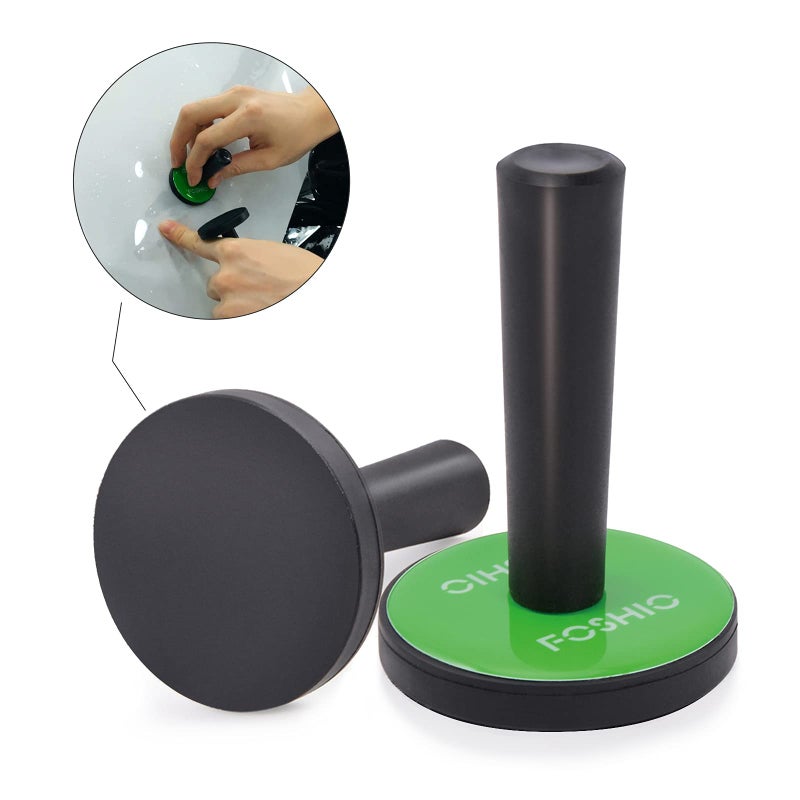 FOSHIO Window Tint Vinyl Wrap Tool Kit with 5M Knife Tape, Felt Squeegee, Micro Squeegee, Wrap Magnets Holders, Gloves, Safety Cutter, Utility Knife, Plastic Razor Blades Vinyl Application - Image 5