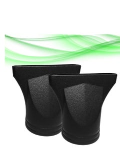 EXCEART 2Pcs Reusable Plastic Hair Dryer Nozzle Attachment Concentrator Hairdressing Salon Styling Tool  - Image 3
