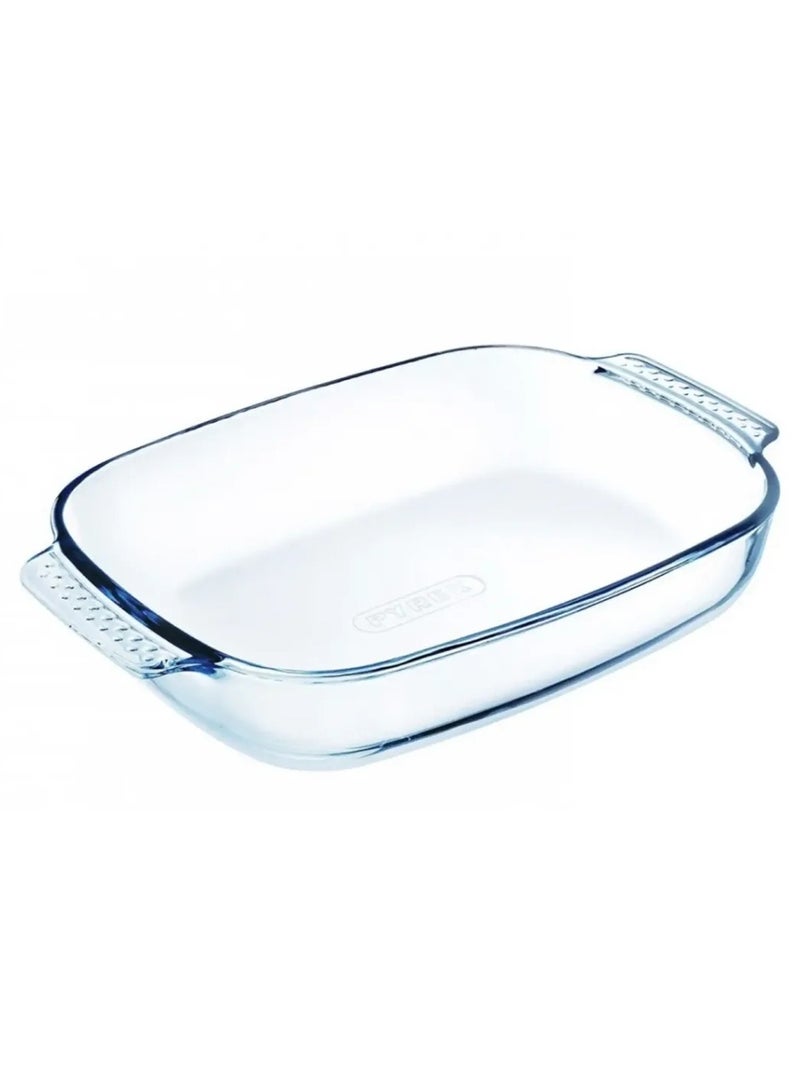 بيريكس 4 Pieces Roaster Rectangle Classic Set Transparent 0.7+1.9+2.6+3.6Liters - Image 4