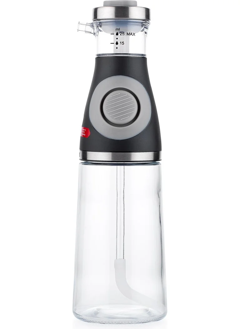 شيفر Clark Measured Oil Bottle 500 Ml-1 Piece-Grey