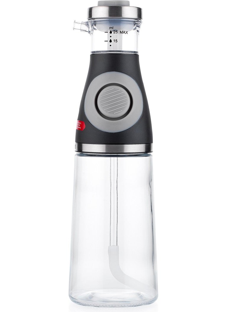 Schafer Clark Measured Oil Bottle 500 Ml-1 Piece-Grey  - Image 2