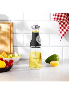 Clark Measured Oil Bottle 500 Ml-1 Piece-Grey
