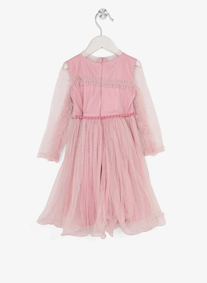 Little Golden Apple Little Tulle Maxi Dress