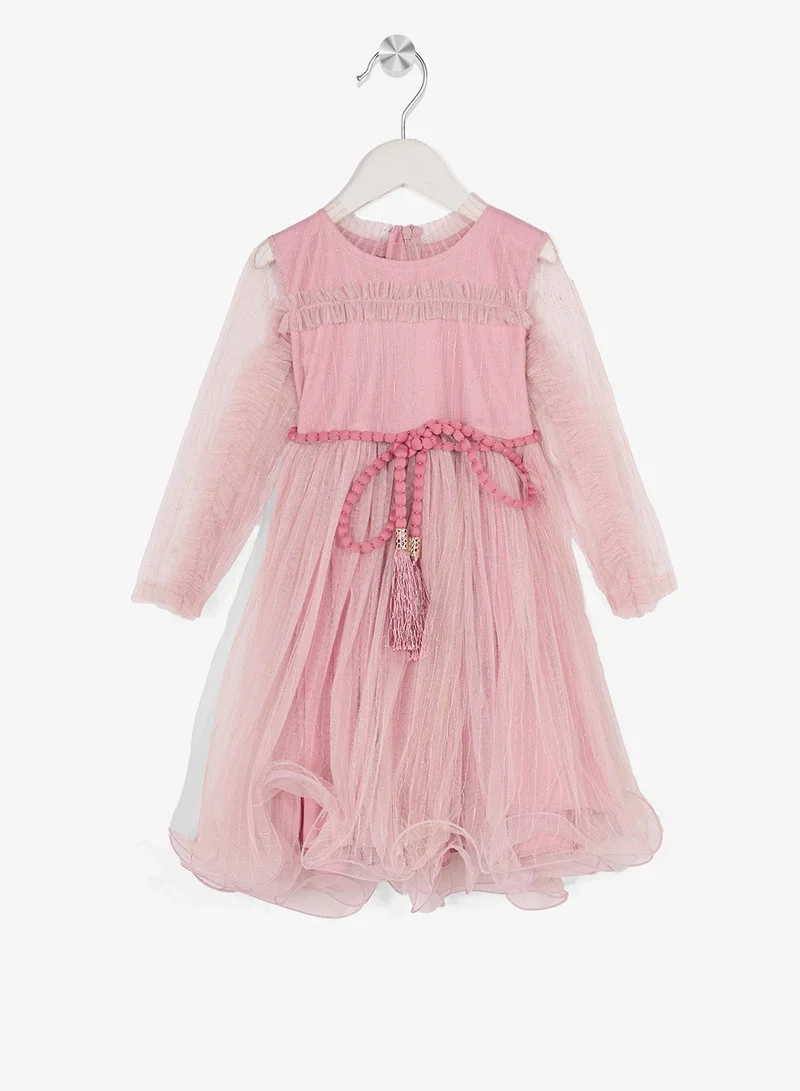 Little Golden Apple Little Tulle Maxi Dress