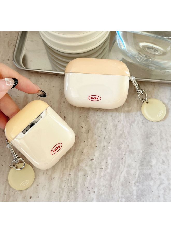 Loquat For AirPods1/2/34 Generation For Apple AirPods Pro2 Simple Wireless Bluetooth Headphone Case-Color:Simple White And Blue-Applicable Models:Universal For Airpods 1/2 Generation - Image 5