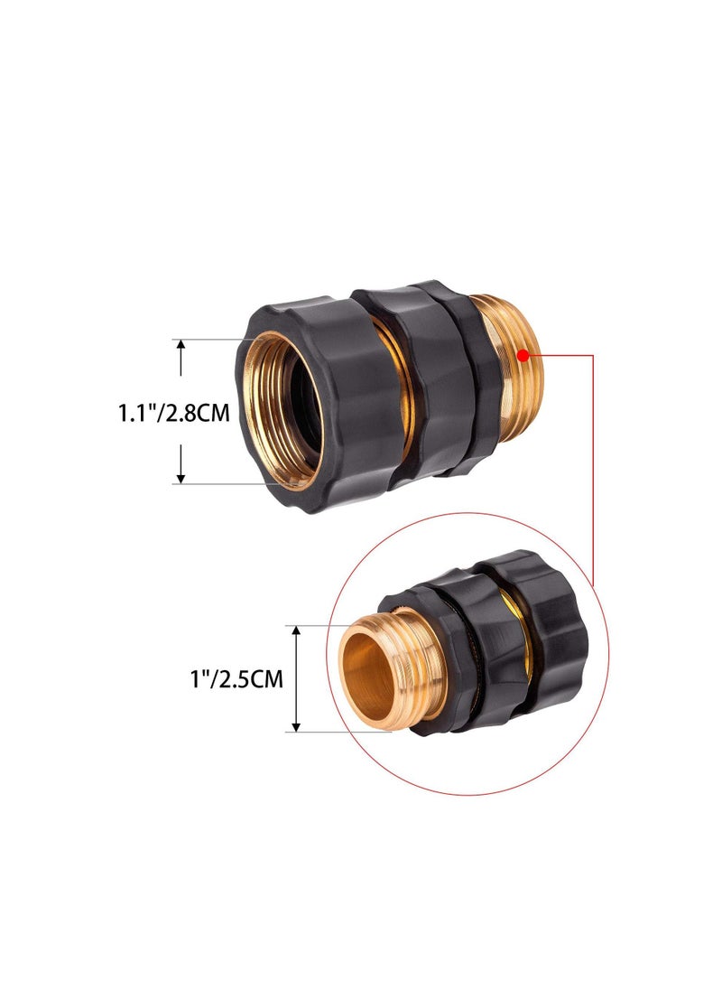 KASTWAVE - Garden Hose Quick Connect, MAKINGTEC 3/4 Inch Quick Disconnect Water Hose Fittings Connector Garden Hose Quick Connector Water Hose Fitting Male and Female Quick Release Hose Attachment (5 Set 10PCS) - Image 1