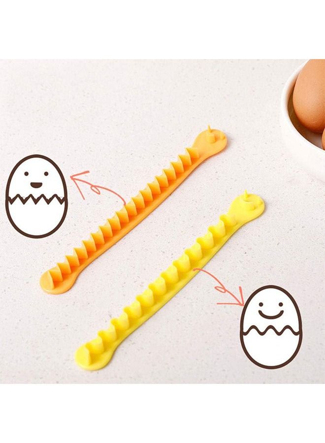 2 Pcs Egg Slicer, Cutting Wire and Egg Decorator Exquisite Kitchen Accessories, Bento Lunch Dishwasher Safe  - Image 4