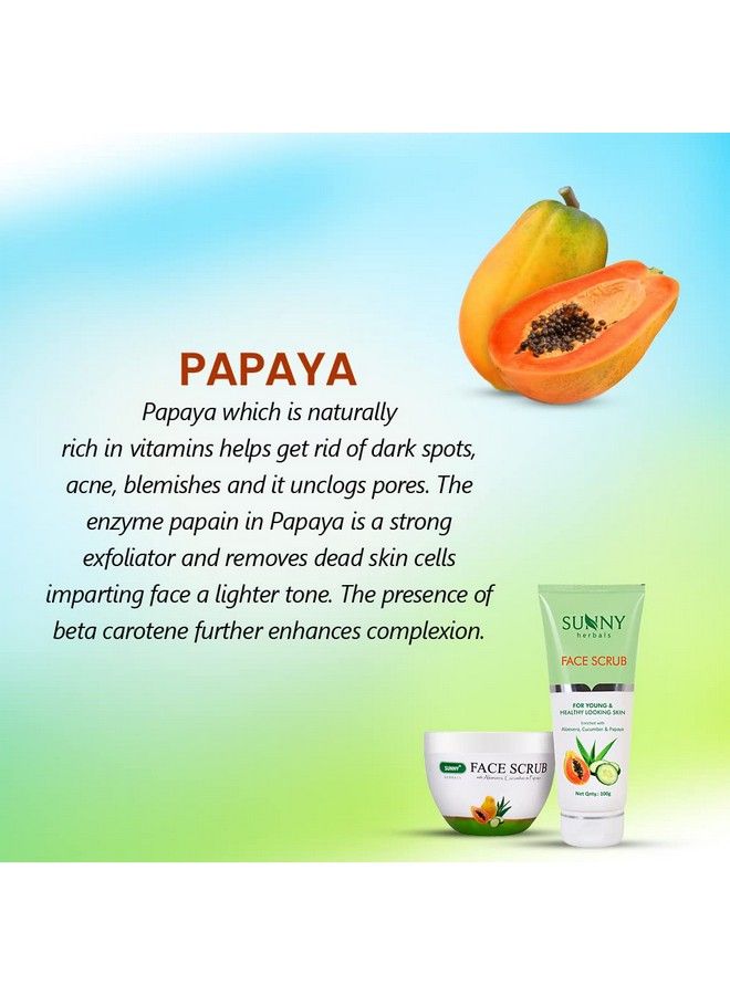 Sunny Face Scrub(100Gm) Saffron Facial Cream(100Gm) & Mud Pack(150Gm) ; Removes Embedded Dirt From Pores & Exfoliates Dead Skin ; Instantly Revitalizes Dull Skin; Keeps Skin Smooth & Radiant - Image 4