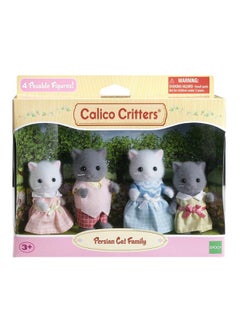 Calico Critters Calico Critters Persian Cat Family - Set of 4 Collectible Doll Figures for Children Ages 3+  - Image 3