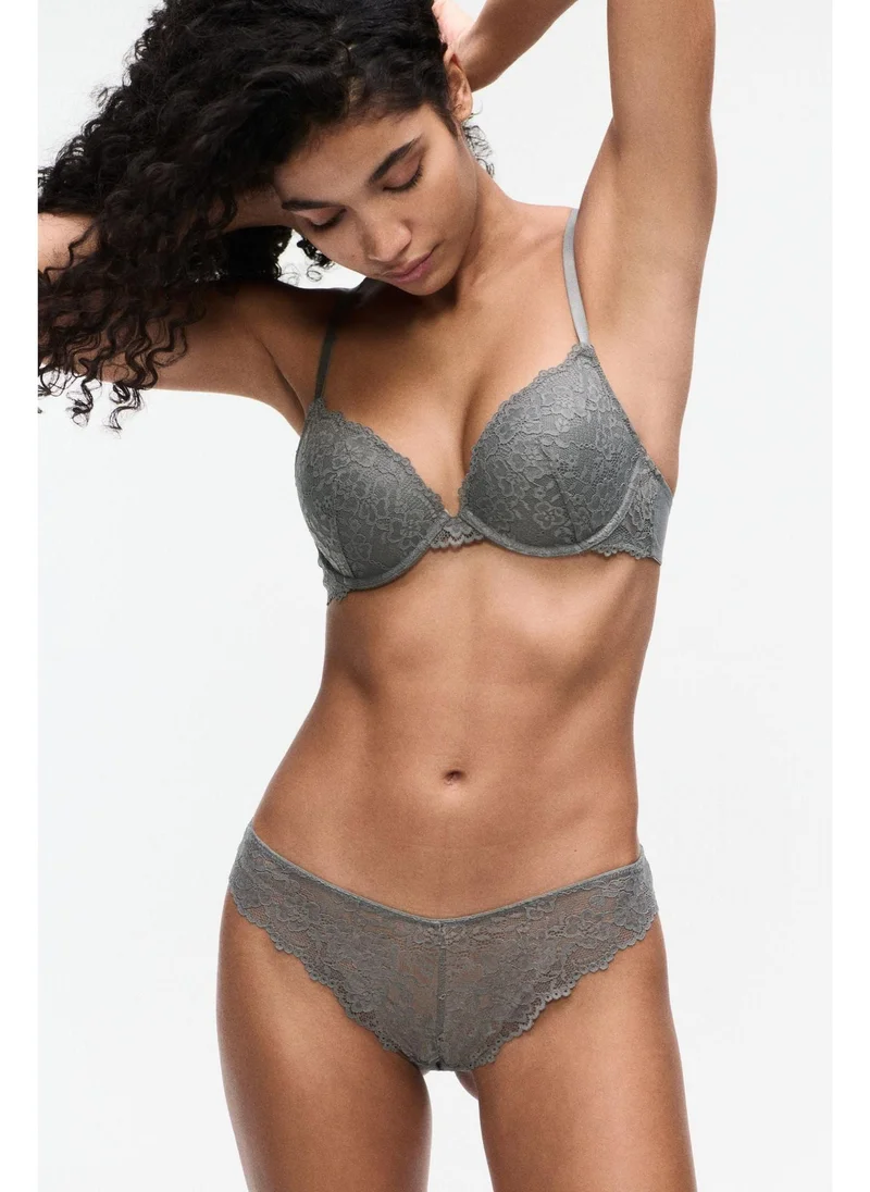 اتش اند ام Lace push-up bra