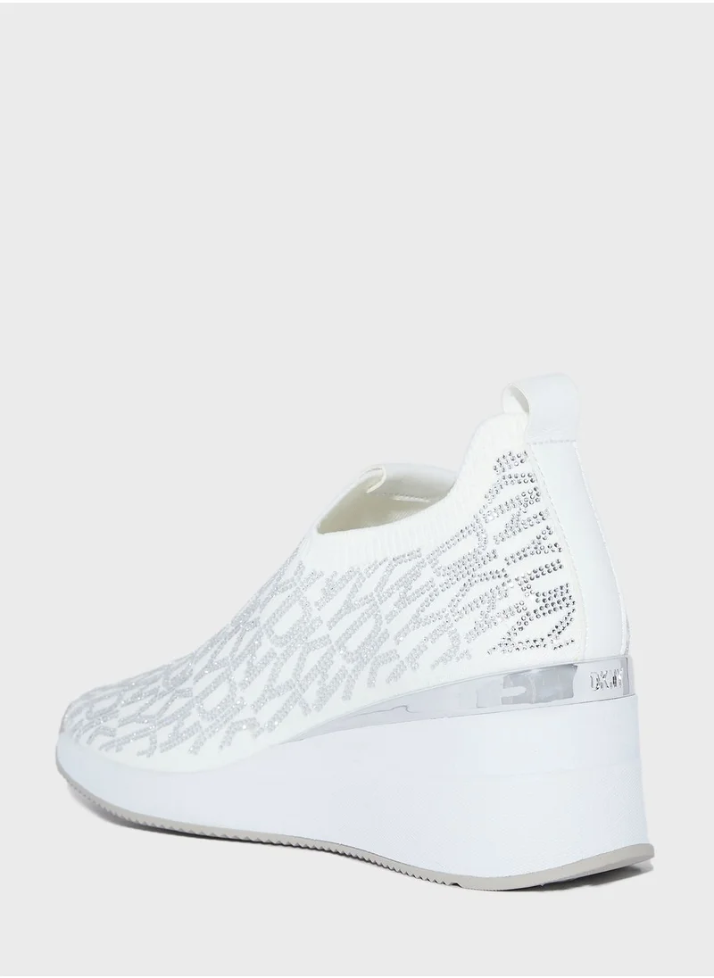 DKNY Paden Slip On Wedge Sneakers