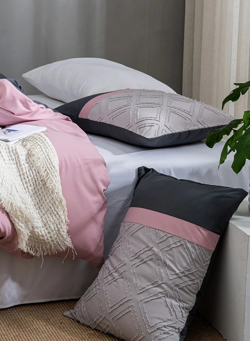 Pink Cactus Pink block bedding set