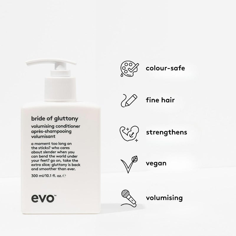 Evo Bride of Gluttony Volumising Conditioner 300ml/101oz - Image 3