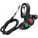 Amavoler Universal Motorcycle Horn Turn Signal Headlight Switch 78 22mm Aftermarket Replacement Parts Compatible for Pit Dirt Bike Scooter ATV - Image 2