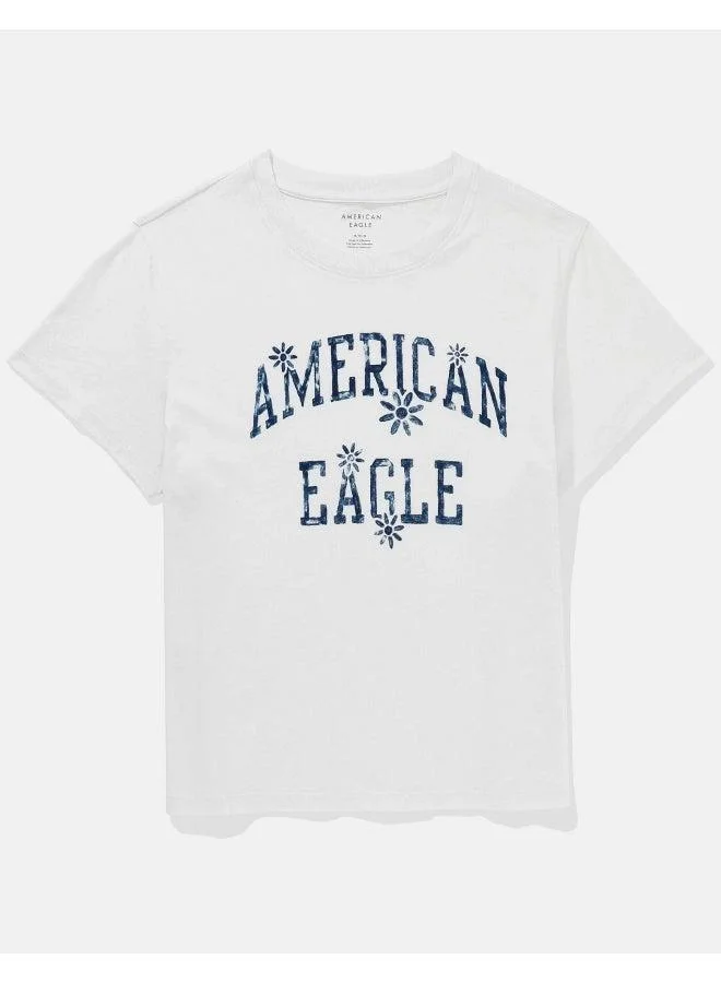 American Eagle Printed Short Sleeve T-Shirt
