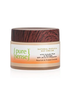 Natural Papaya Day Cream With Kakadu Plum & Moringa Face Moisturizer With Spf 20 For Sun Protection & Deep Nourishment - Makers Of Parachute Advansed | 60 Ml