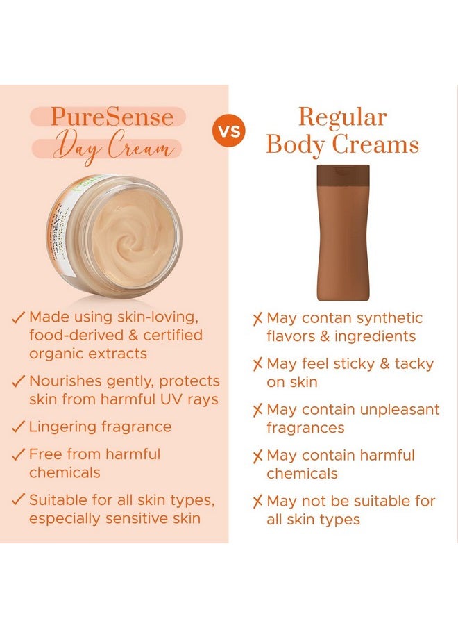 PureSense - Natural Papaya Day Cream With Kakadu Plum & Moringa Face Moisturizer With Spf 20 For Sun Protection & Deep Nourishment - Makers Of Parachute Advansed | 60 Ml - Image 1