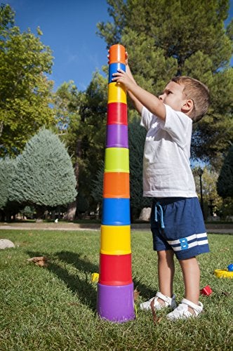 Miniland Giantte Stacking Cups Game Set for Kids - Image 3