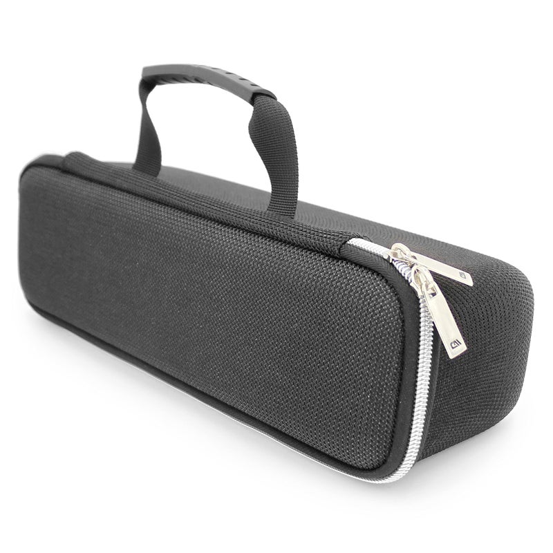 CASEMATIX Wireless Microphone Case Compatible with Two Wireless Mic System Microphones Up To 10.75" by Sennheiser, Shure and More - Sleek Mic Case For Travel with Zipper for Singing or Karaoke - Image 5