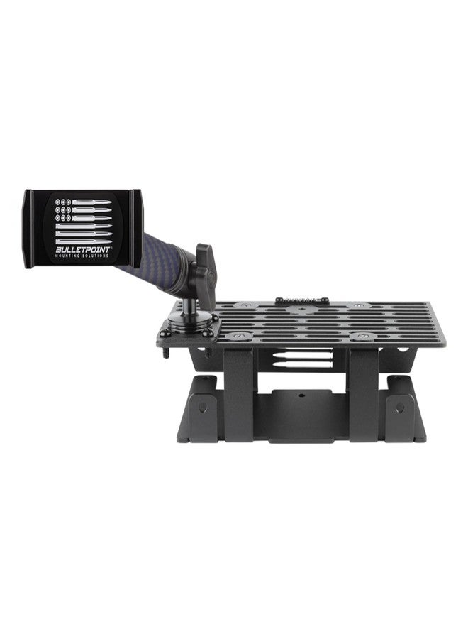 Bulletpoint RubiGrid Metal Dash Mount Phone Holder Compatible with 2015-2020 Ford F-150 & 2017-2022 Super Duty - Image 1