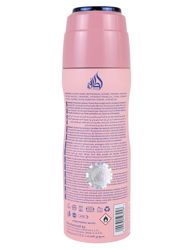 Lattafa Mayar Perfumed Deodorant For Women 200ml (Pack of 6) - Image 4