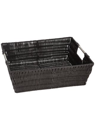Whitmor Rattique Shelf Tote Espresso - pzsku/ZBA8476E7A62F75FB7B9FZ/45/1749490156/9f50112f-f77c-4cb4-9572-3d09f3ed4fde