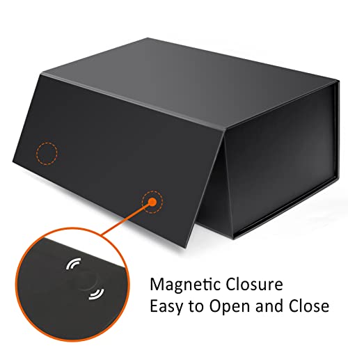 tutata 4X6 Index Card Holder, Index Card Storage Box 4 x 6 Inches, Fits 1200 Flash Cards - 2 Pack, Black - Image 4