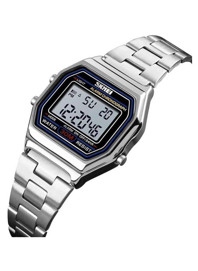 SKMEI SKMEI 1415 Digital Dial Stainless Steel Strap - Image 2
