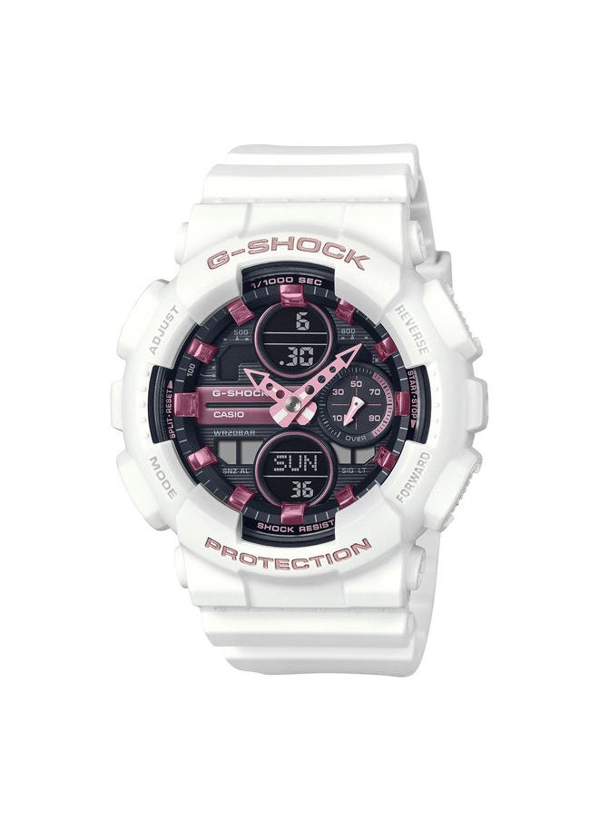 Resin Analog+Digital Watch GMA-S140M-7ADR