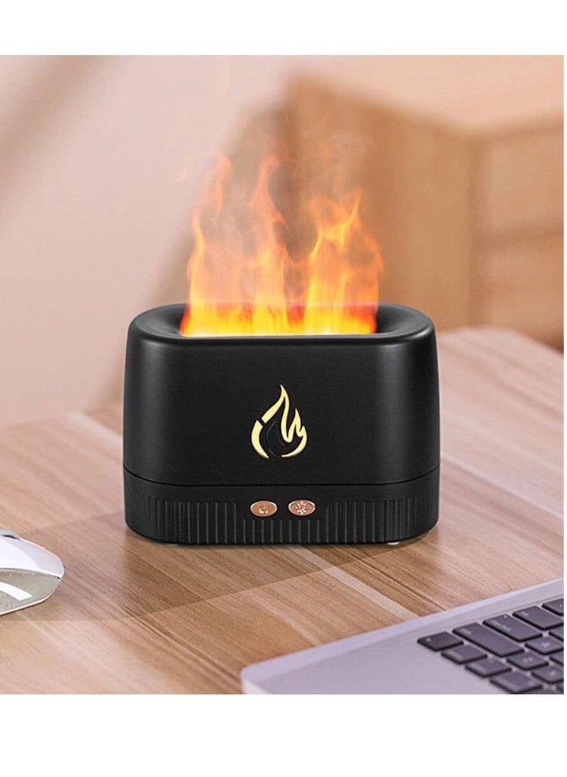 Bakhoor Essential Oil Diffusers Quiet Aromatherapy Diffuser, Auto Shut Off Scent Diffuser, Ultrasonic Oil Diffuser, Portable Flame Diffuser, Cool Mist Humidifiers for Bedroom, Home, Office, Yoga, Gym  - Image 1