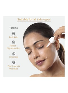 vilvah STORE Vilvah Store Milk Drops Brightening Serum Formulated With Rice Milk Extract Marine Algae Extract Alpha Arbutin  Fades Scars Brightens Skin And Even  - Image 2