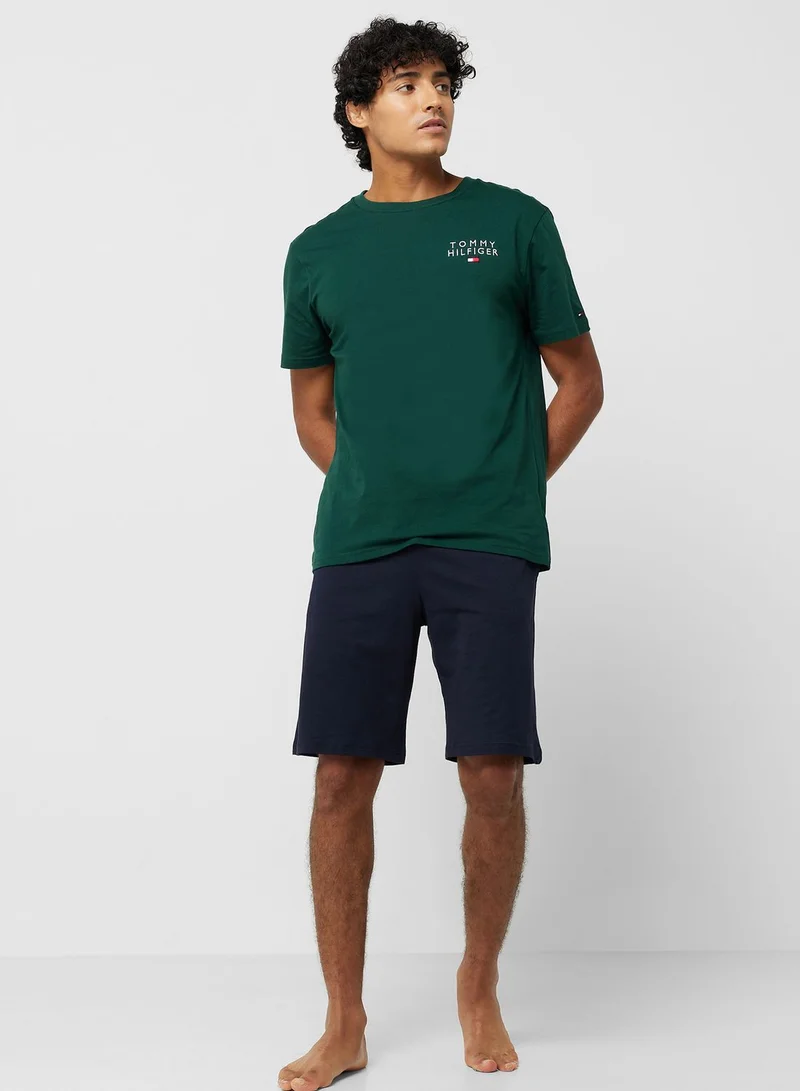 TOMMY HILFIGER Logo Pyjama Set
