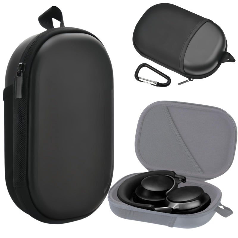 Honlyn Headphones Case for Bose QC45QC35QC25QC15QC Ultra IIUltra Gaming Headset QC25 PU Hard Shell Travel Carrying Case Bag with Cable Storage for Bose QC45 II QC35 II Accessories - Image 2