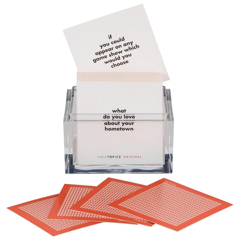 TableTopics Original Conversation Starter Cards for Adults to Break The Ice with 135 Questions for Parties, Gatherings, Small Groups, & Team-Building - Image 2