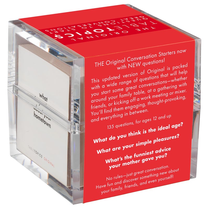 TableTopics Original Conversation Starter Cards for Adults to Break The Ice with 135 Questions for Parties, Gatherings, Small Groups, & Team-Building - Image 3