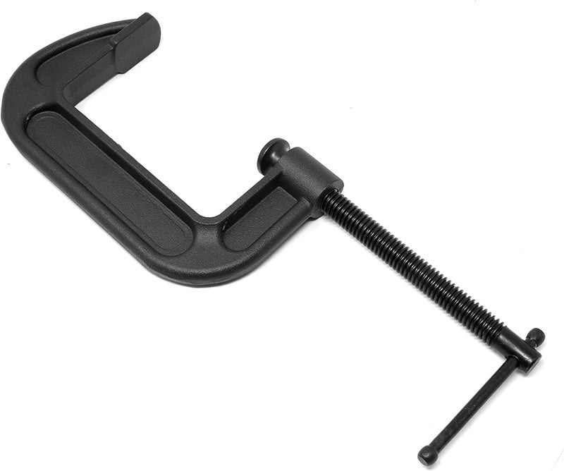 KROST 4 inch Industrial Heavy Duty G Clamp C Type Antirust Universal Clamping Tool for woodworking and DIY Maximum Opening size 100mm 6PCS - Image 2