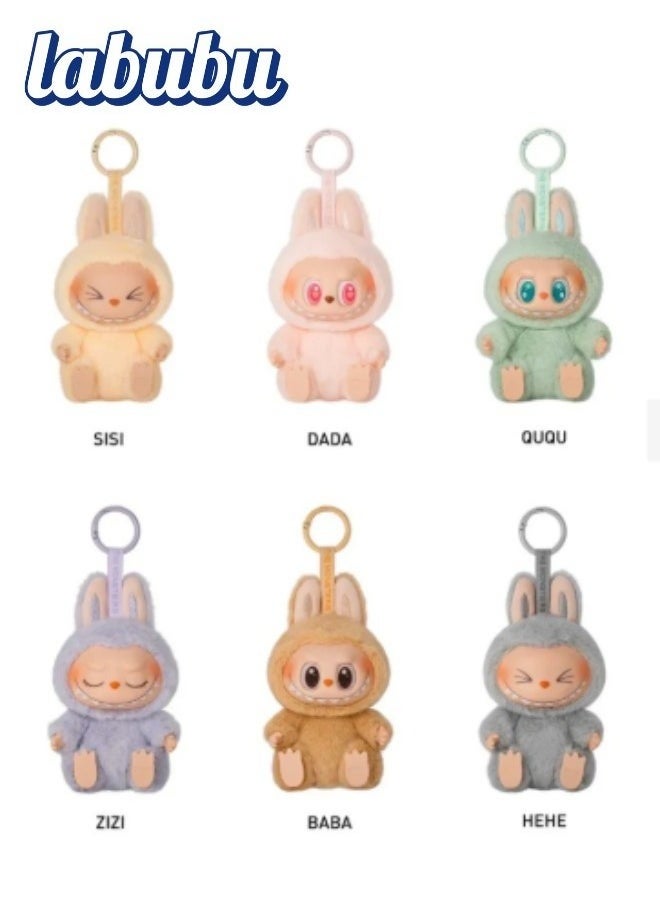 LABUBU High Quality Labubu Generation I Heart Macaron Vinyl Face Blind Box Plush Doll Toy-Single Box  - Image 2