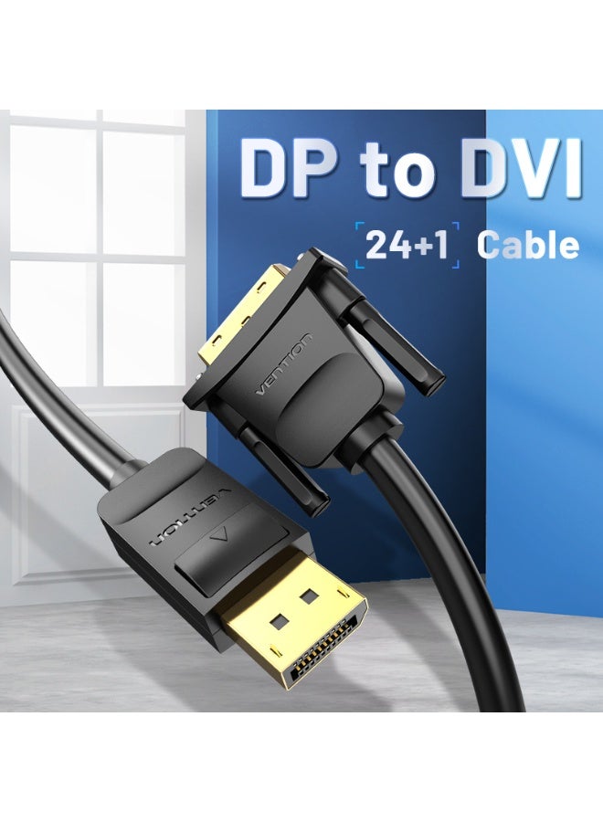 VENTION DP to DVI Cable 1M Black Model # HAFBF - Image 2