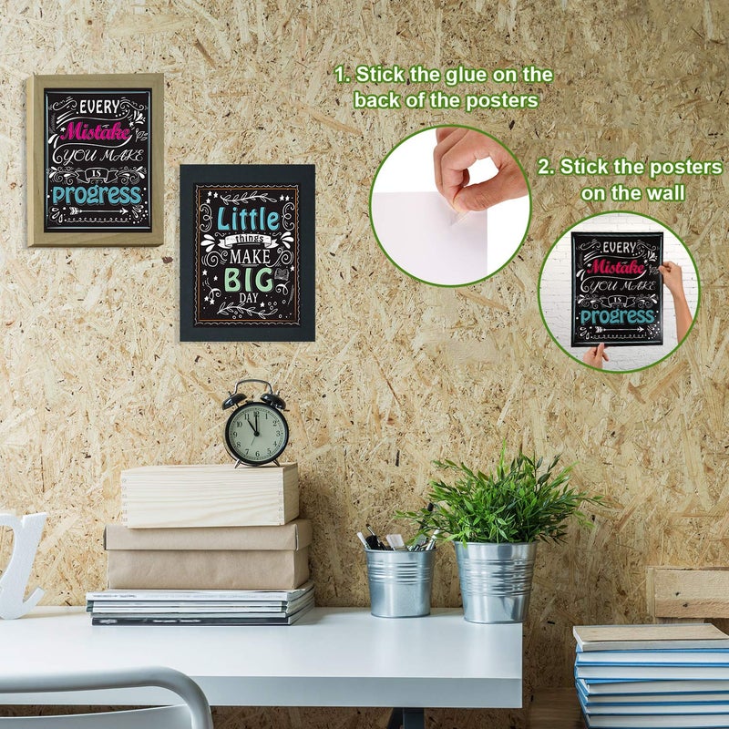 Blulu 10 Pcs Motivational Classroom Posters Chalkboard Style Wall Decor Growth Mindset Posters Inspirational Bulletin Board Positive Classroom Decoration for Teachers Elementary Middle High School - Image 5