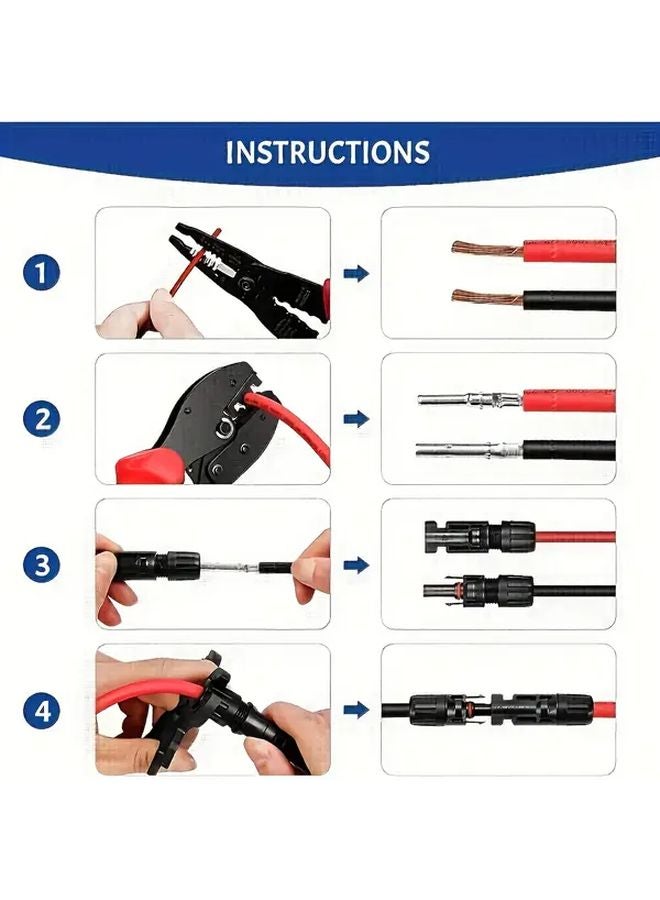 Professional Crimping Tool Set With Quick Change Jaw 1 Set - Image 3