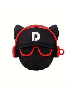 Red Bulldog Protective Case Suitable For Airpods Case1/2 Generation For Wireless Earphone For Airpods