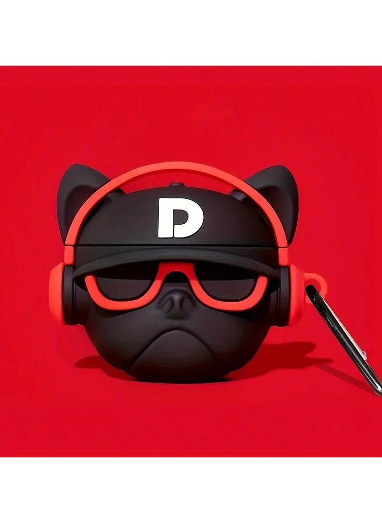 Home Clearance Sale - Red Bulldog Protective Case Suitable For Airpods Case1/2 Generation For Wireless Earphone For Airpods - Image 1