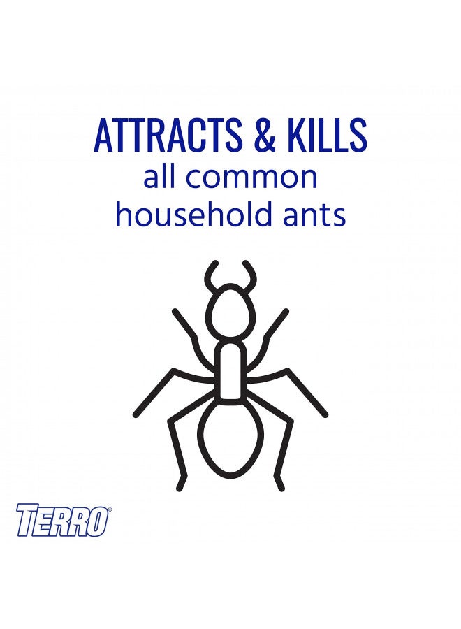 TERRO T334B Indoor Multi-Surface Liquid Ant Bait and Ant Killer - 4 Discreet Ant Bait Stations - Kills Common Household Ants - Image 4