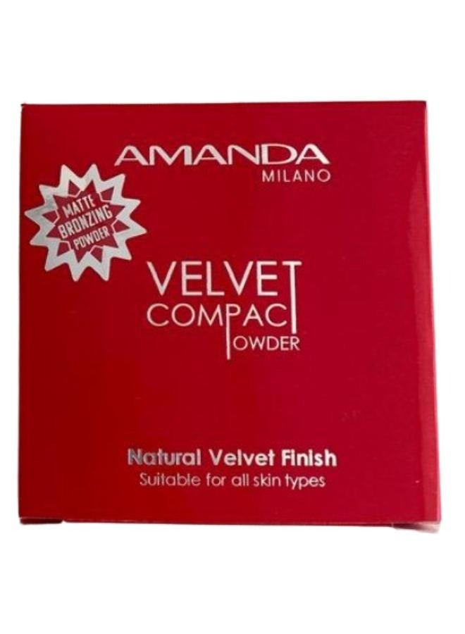 Amanda Milano Vevet Compact Powder Matte Bronzing Powder No.36 - Image 2