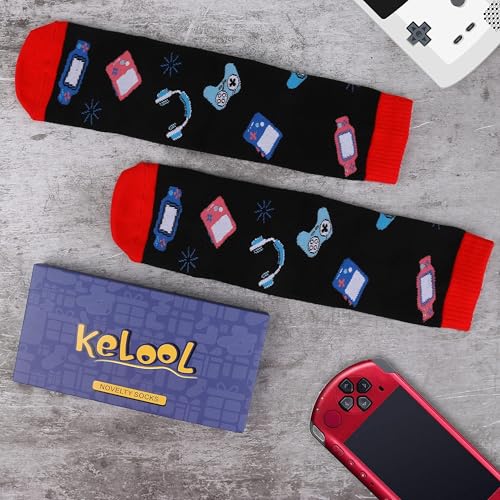 Kelool Do Not Disturb I'm Gaming Socks,Stocking Stuffers for Men Teens Boys,Teenage Boy Mens Gift Ideas,Christmas Gifts for Men,Birthday Gifts for Teen Boys Gamer - Image 4